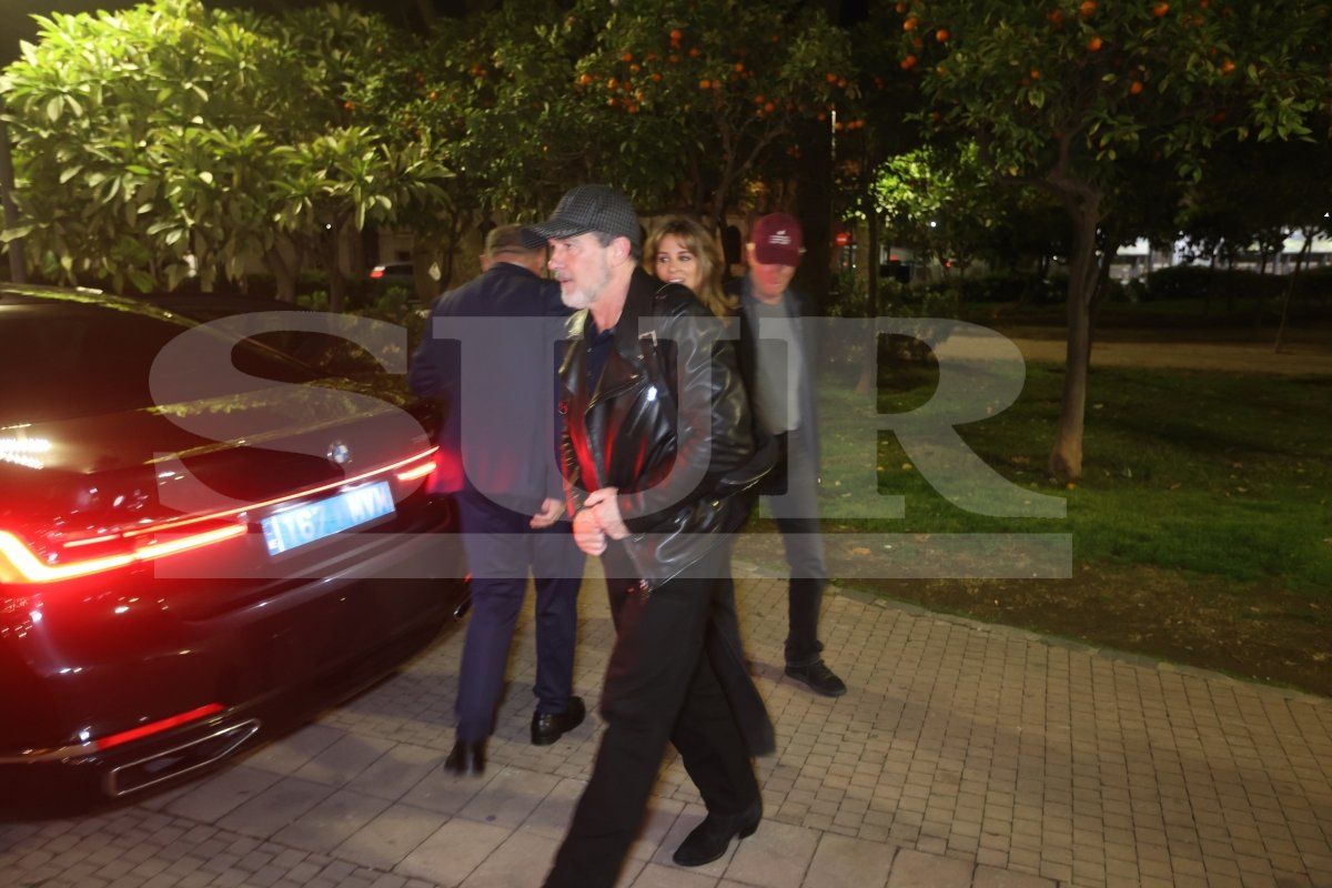 Hollywood star Richard Gere in Malaga to see Antonio Banderas&#039; production of Gypsy